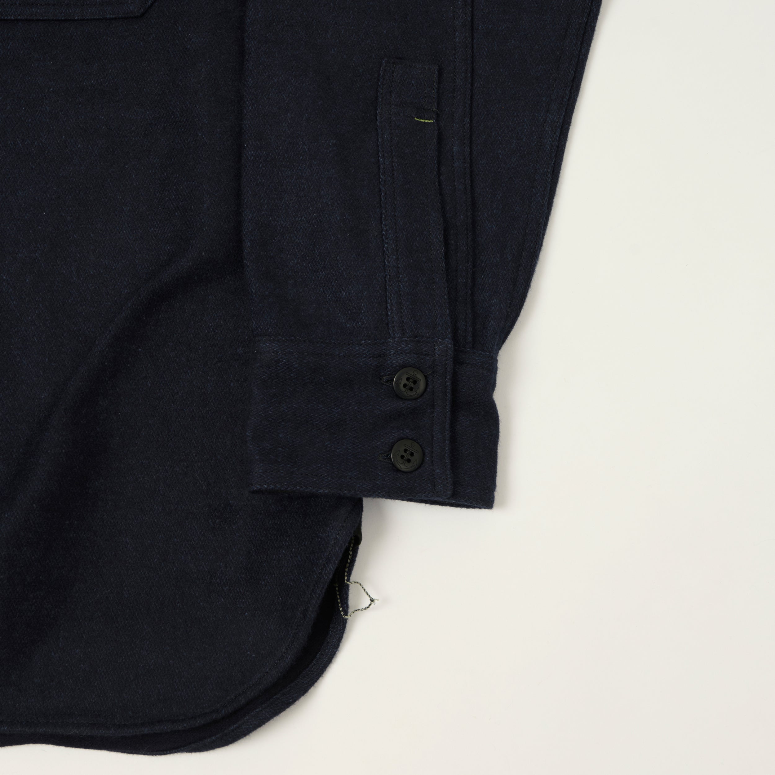 John Gluckow Lot. JG-04 Pullover CPO Shirt - Navy