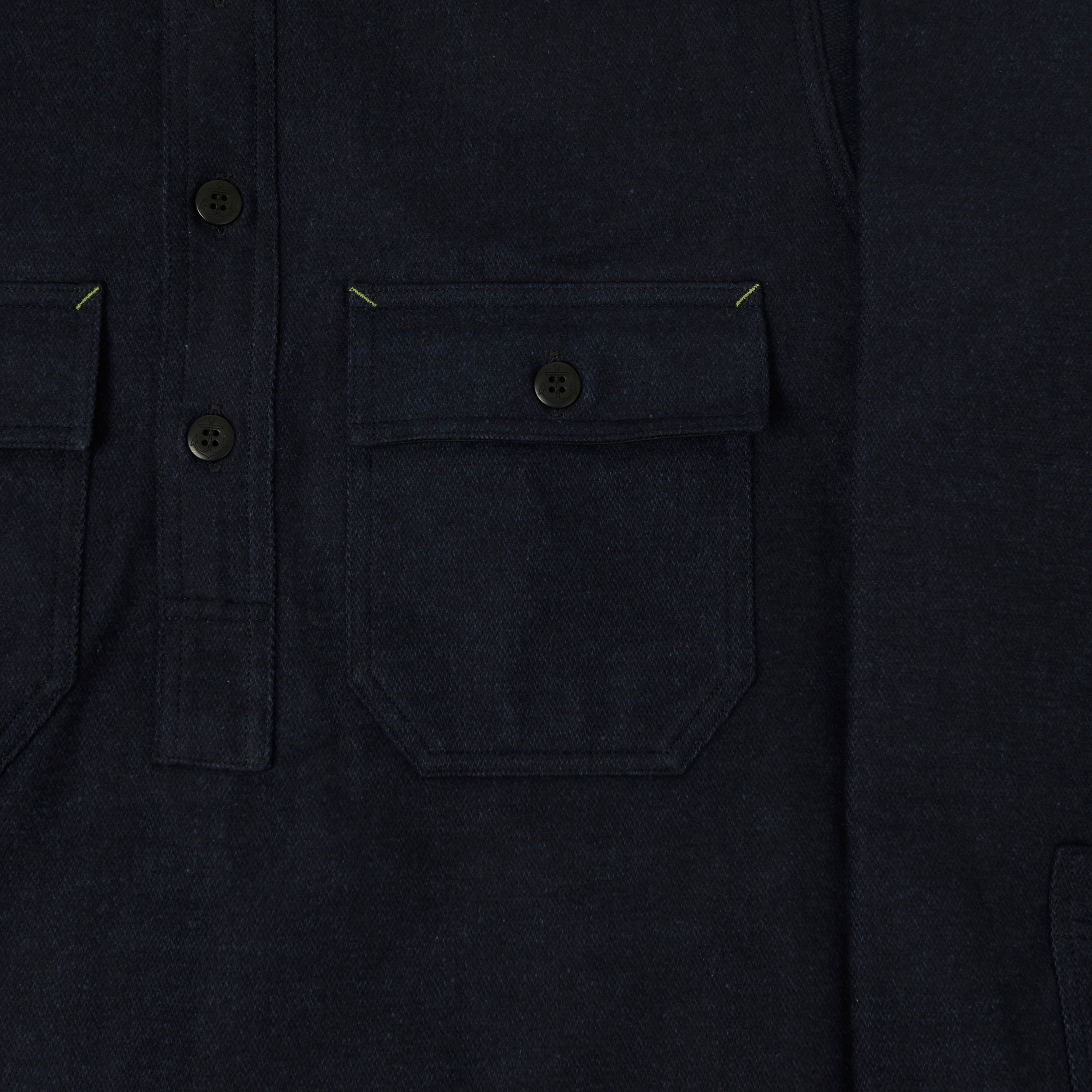 John Gluckow Lot. JG-04 Pullover CPO Shirt - Navy
