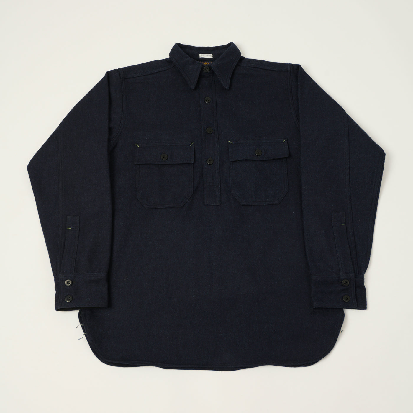 John Gluckow Lot. JG-04 Pullover CPO Shirt - Navy