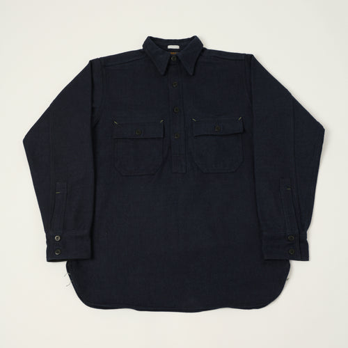 John Gluckow Lot. JG-04 Pullover CPO Shirt - Navy