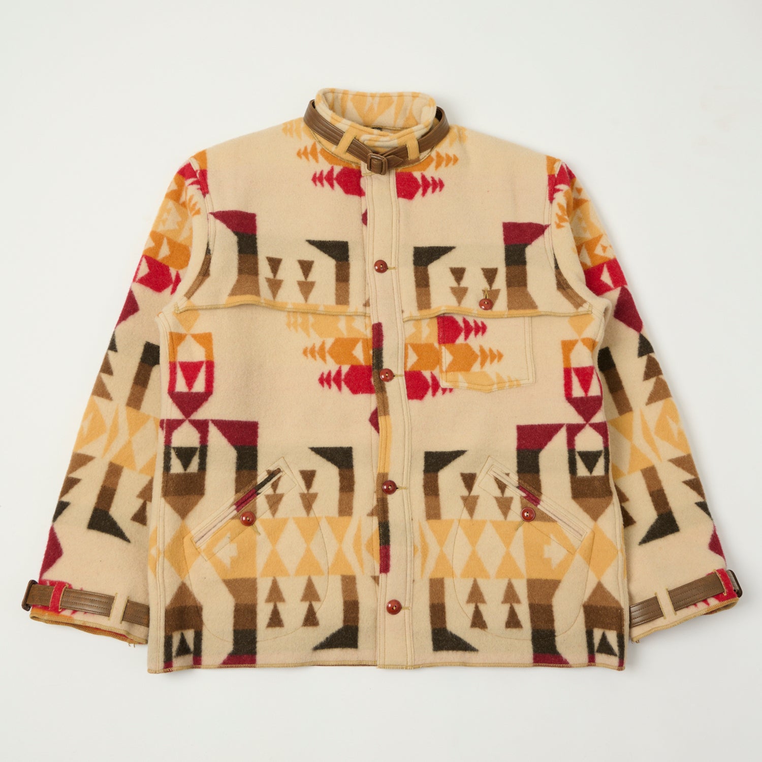 John Gluckow Lot. JG-32 'Stag' Wool Coat - Beige – SON OF A STAG