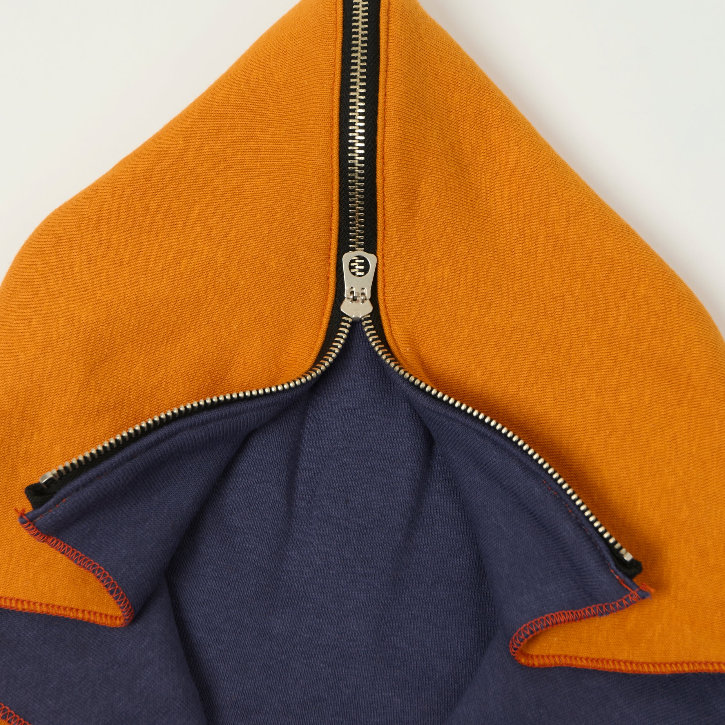 John Gluckow Lot. JG-CS11 'The Olympic Champion' Sweat Parka - Orange/Navy