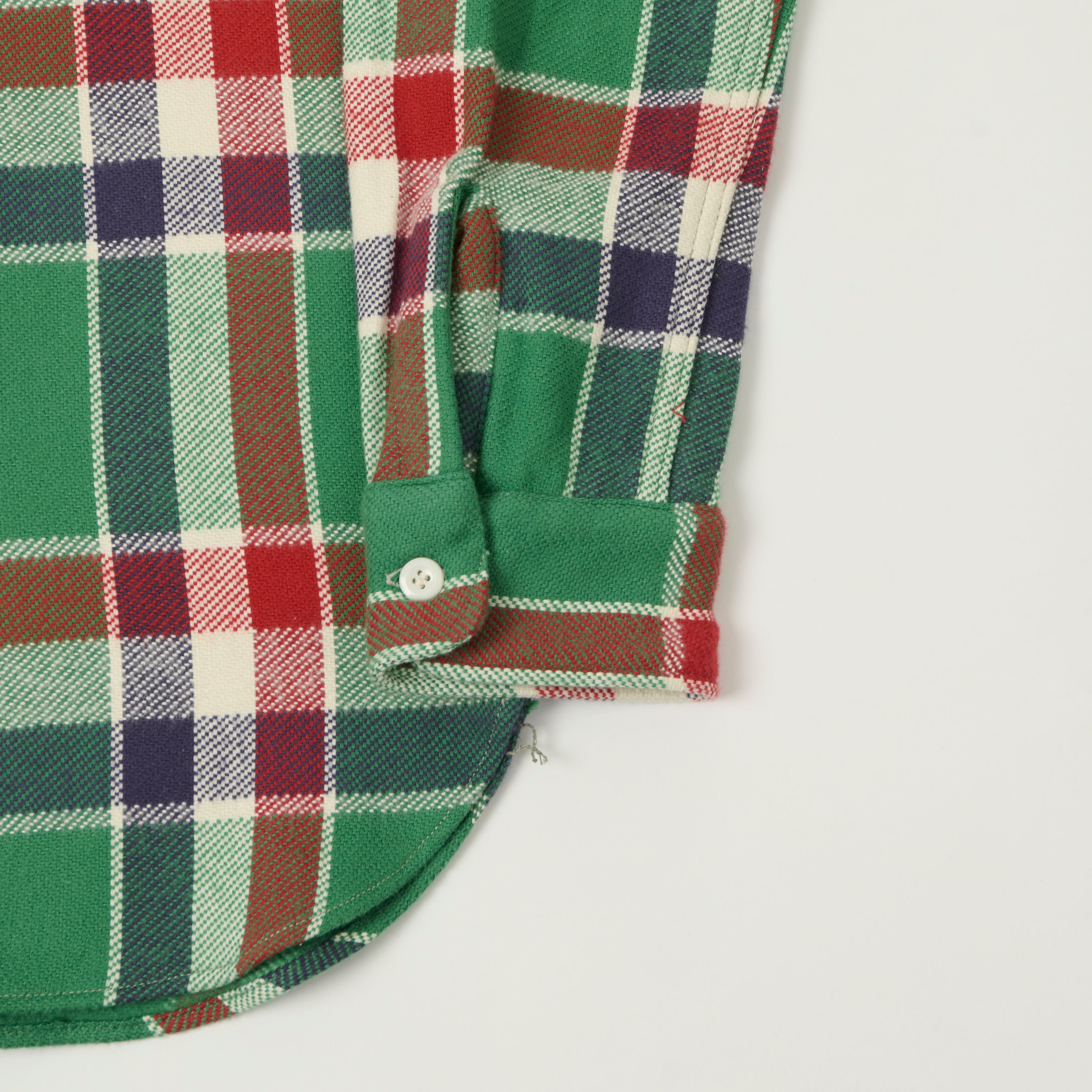 John Gluckow Lot. JG-06 'The Modern' Flannel Shirt - Green