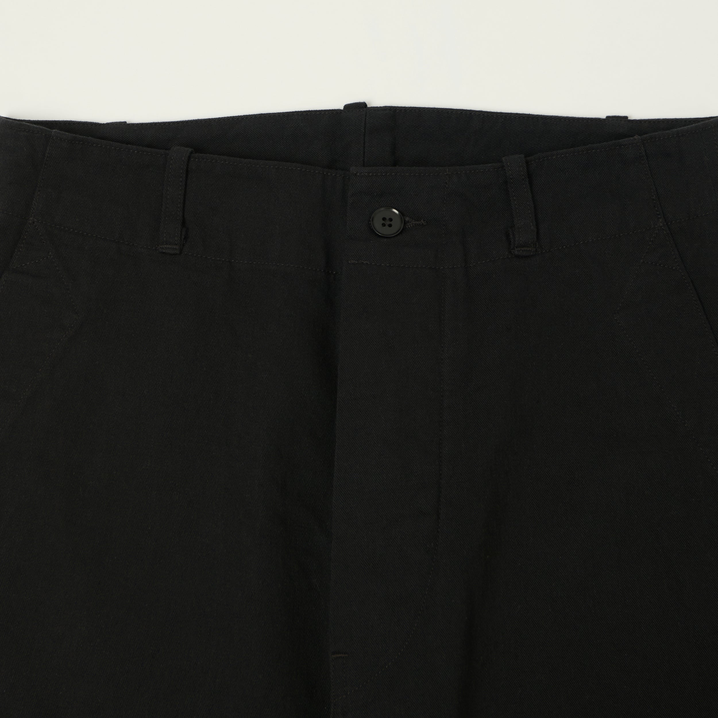 Kaptain Sunshine Cotton Drill Wide Pants - Black – SON OF A STAG