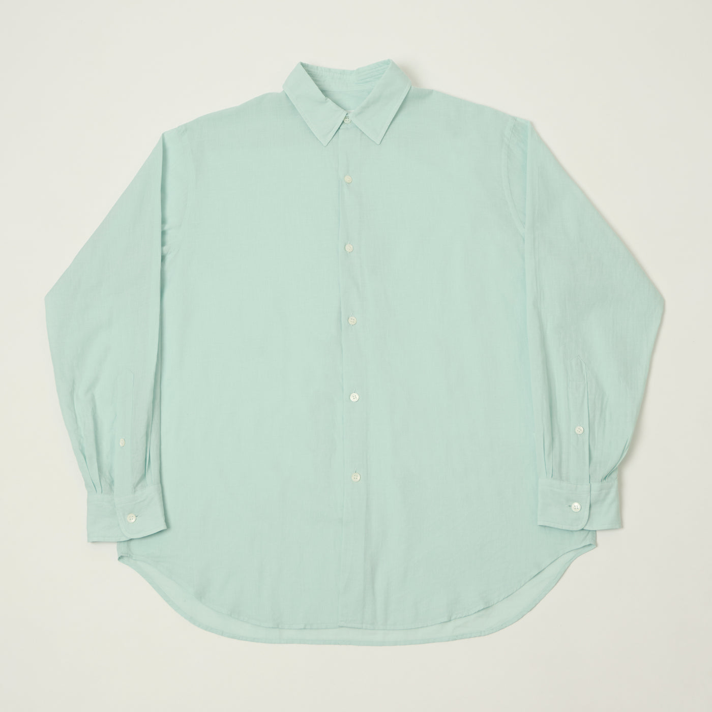Kaptain Sunshine Classic Button Up Shirt - Mint