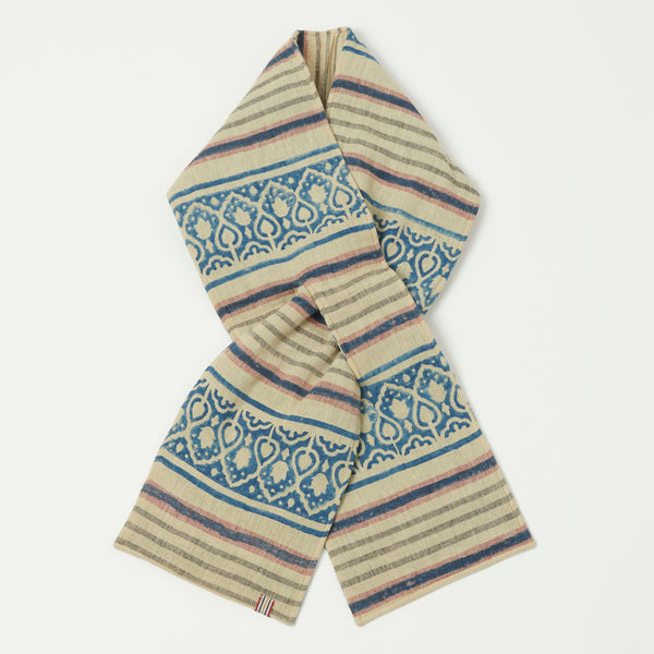 Kardo Quilted Football Scarf - Nature
