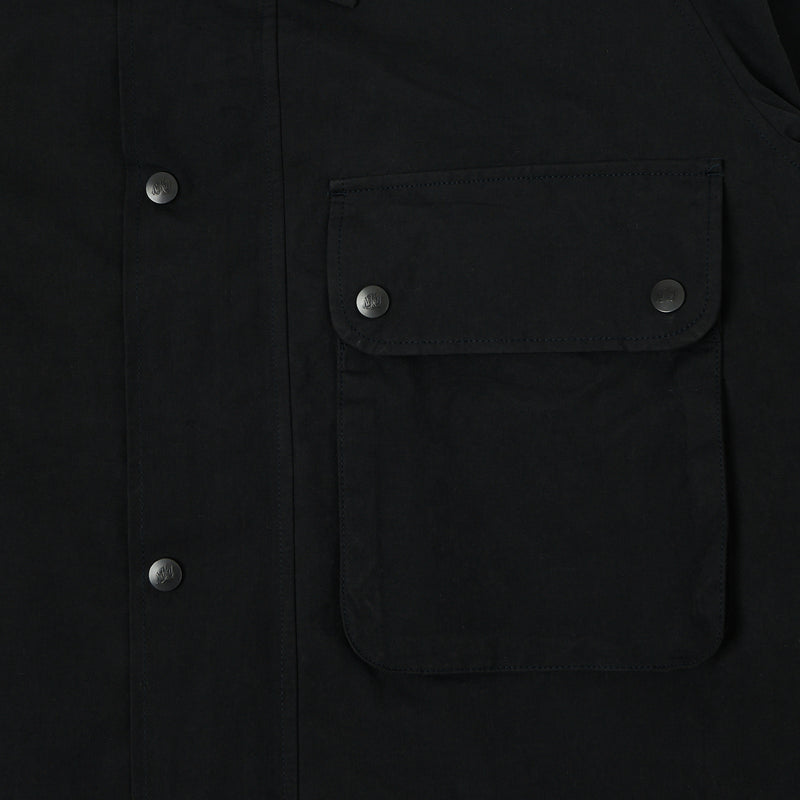 Knickerbocker 'Bay' Waxed Cotton/Nylon Jacket - Navy