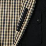 Knickerbocker 'Bay' Waxed Cotton/Nylon Jacket - Navy