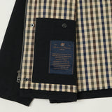 Knickerbocker 'Bay' Waxed Cotton/Nylon Jacket - Navy