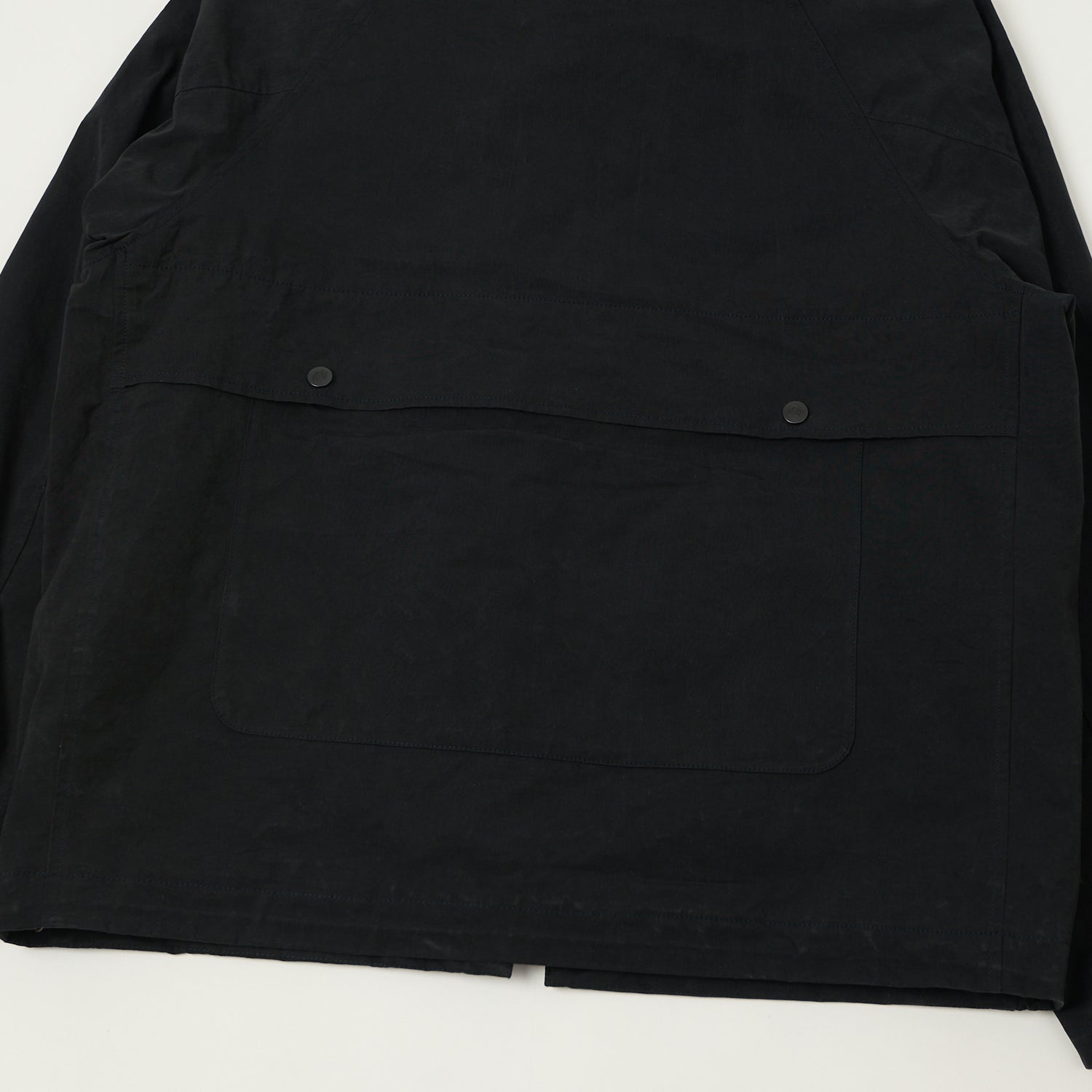 Knickerbocker 'Bay' Waxed Cotton/Nylon Jacket - Navy