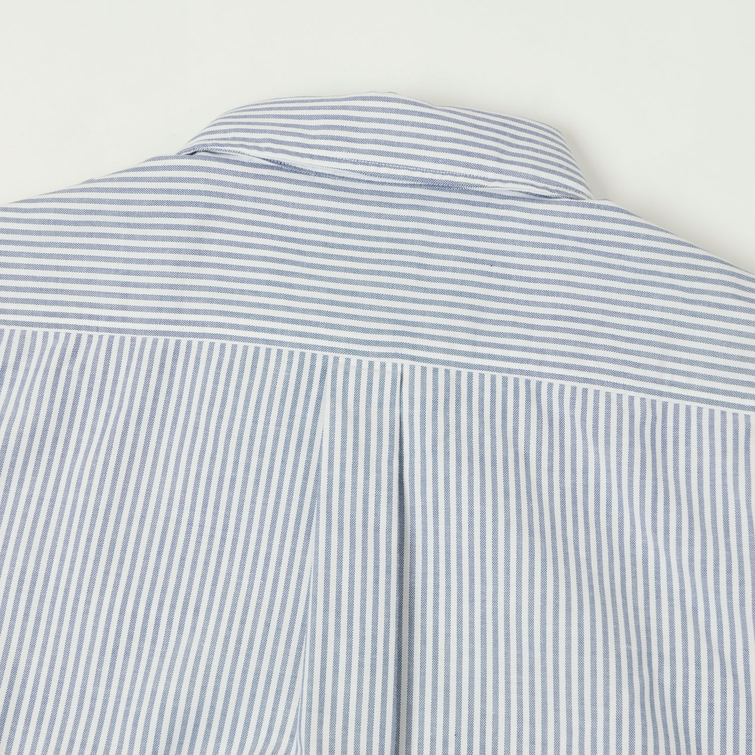 Knickerbocker 'Beefy' Oxford Button Down Shirt - Navy Stripe