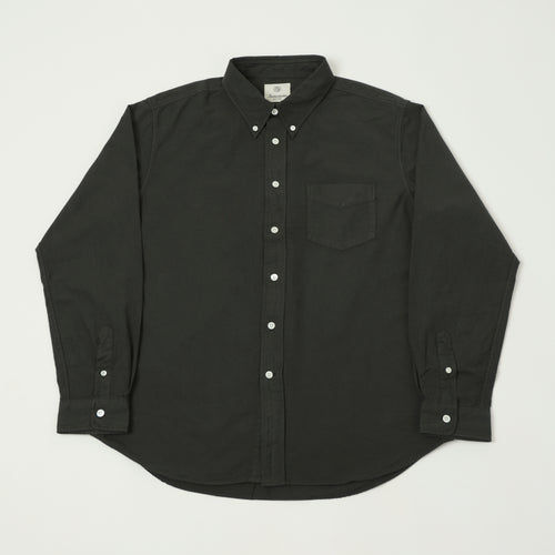 Knickerbocker 'Beefy' Oxford Button Down Shirt - Peat