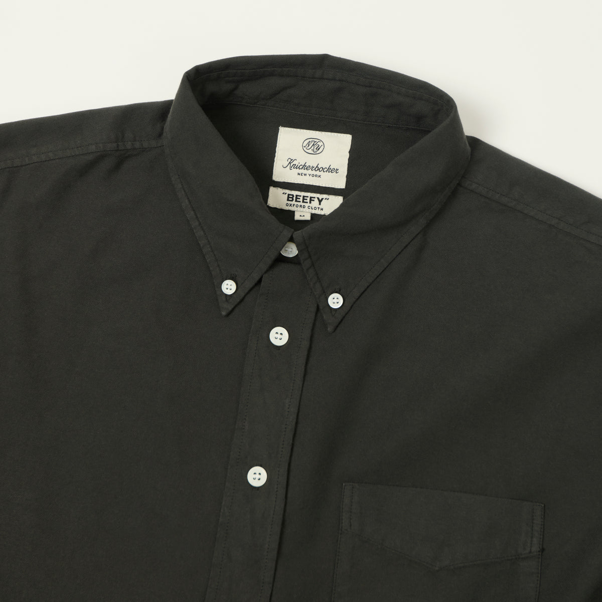 Knickerbocker 'Beefy' Oxford Button Down Shirt - Peat