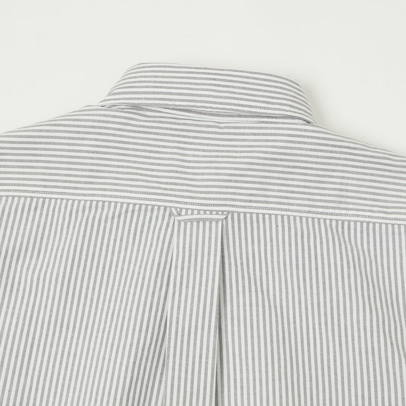 Knickerbocker 'Beefy' Oxford Button Down Shirt - Brown Stripe