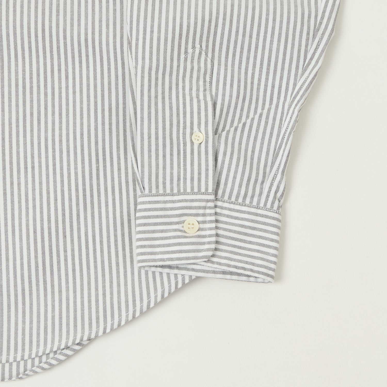 Knickerbocker 'Beefy' Oxford Button Down Shirt - Brown Stripe