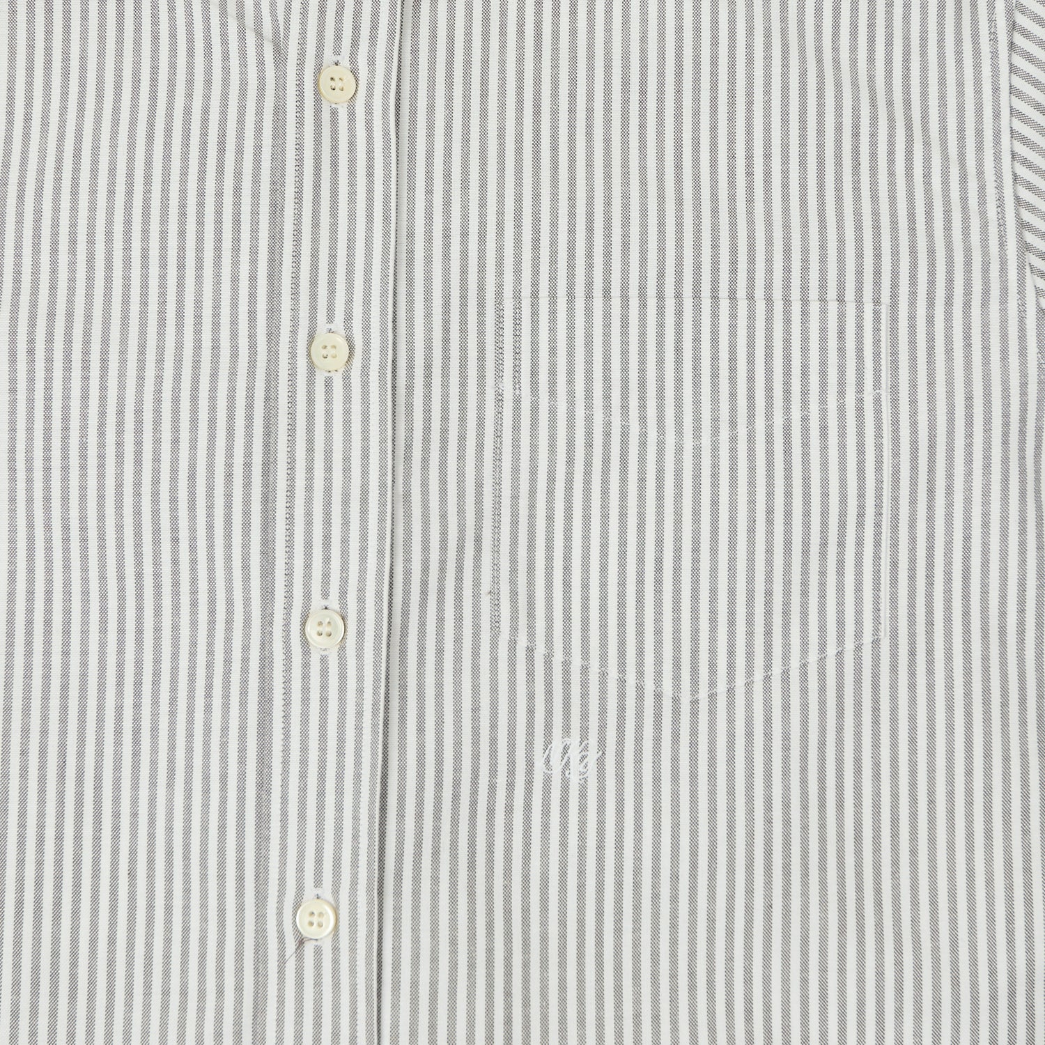 Knickerbocker 'Beefy' Oxford Button Down Shirt - Brown Stripe