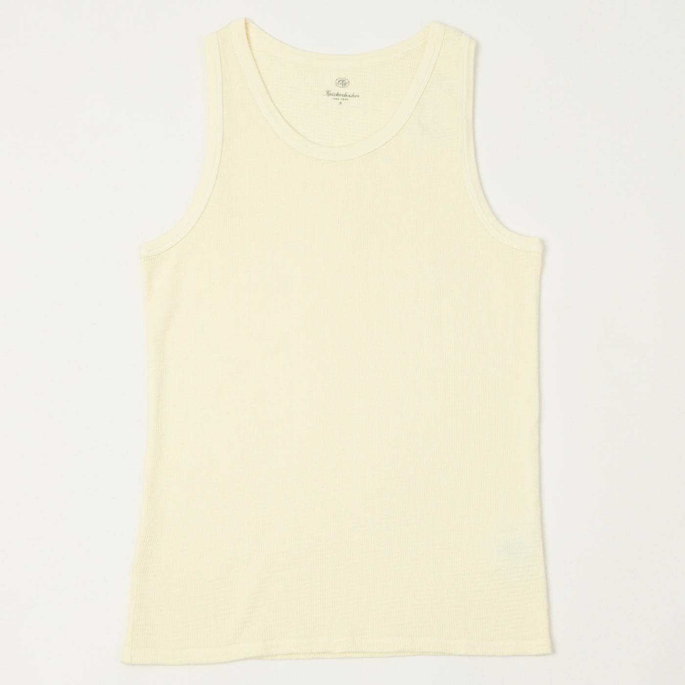 Knickerbocker Box Knit Tank - Milk