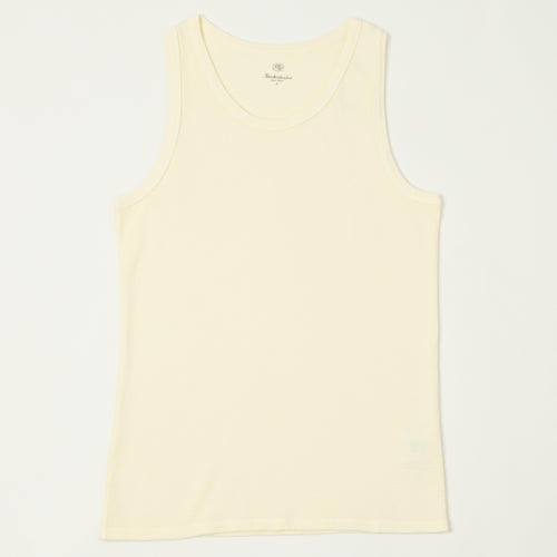 Knickerbocker Box Knit Tank - Milk