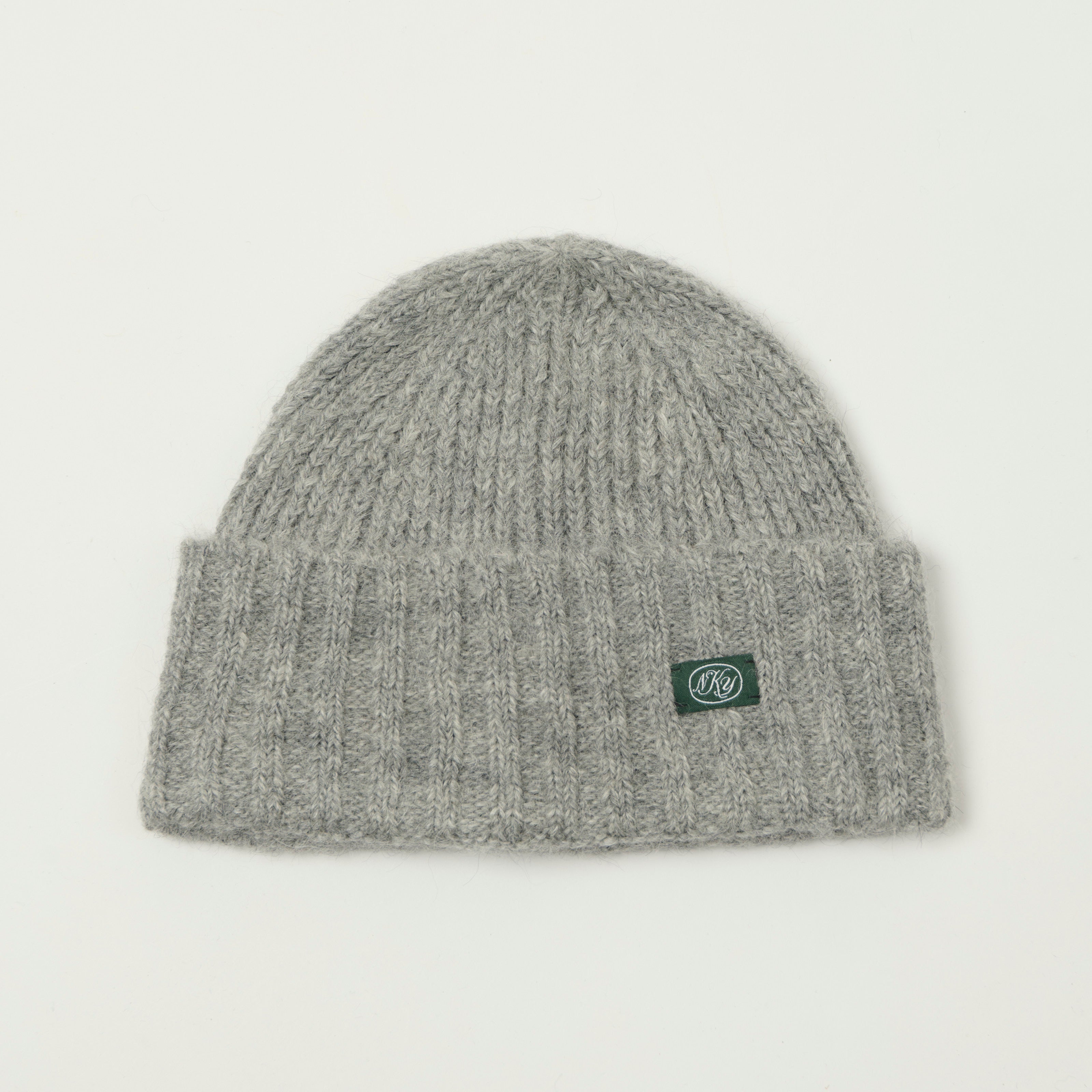 Knickerbocker 'Bud' Alpaca Knit Beanie - Fog Grey