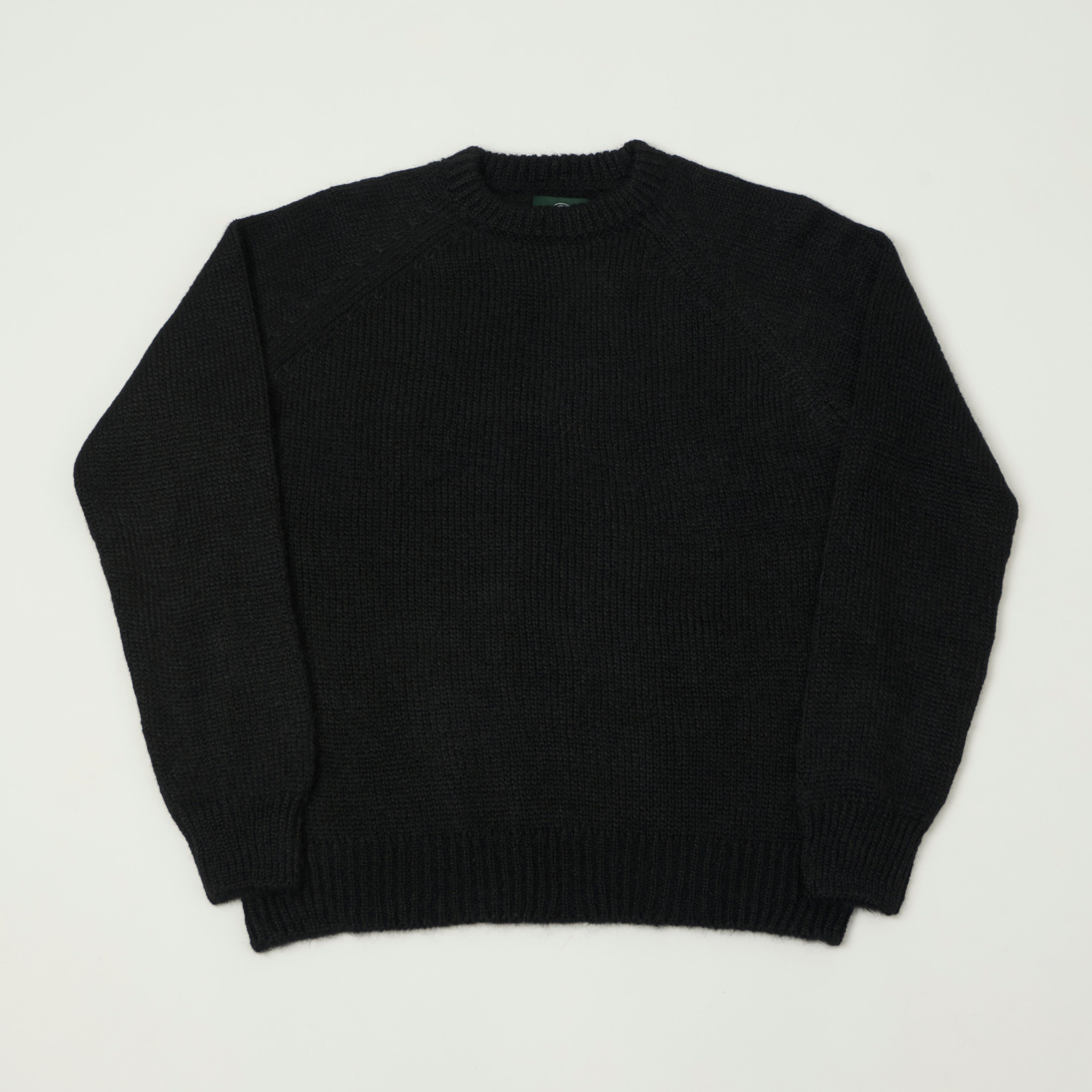 Knickerbocker 'Bud' Alpaca Knit Sweater - Black