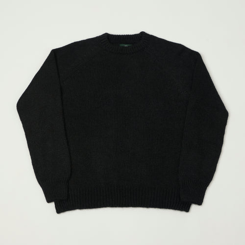 Knickerbocker 'Bud' Alpaca Knit Sweater - Black