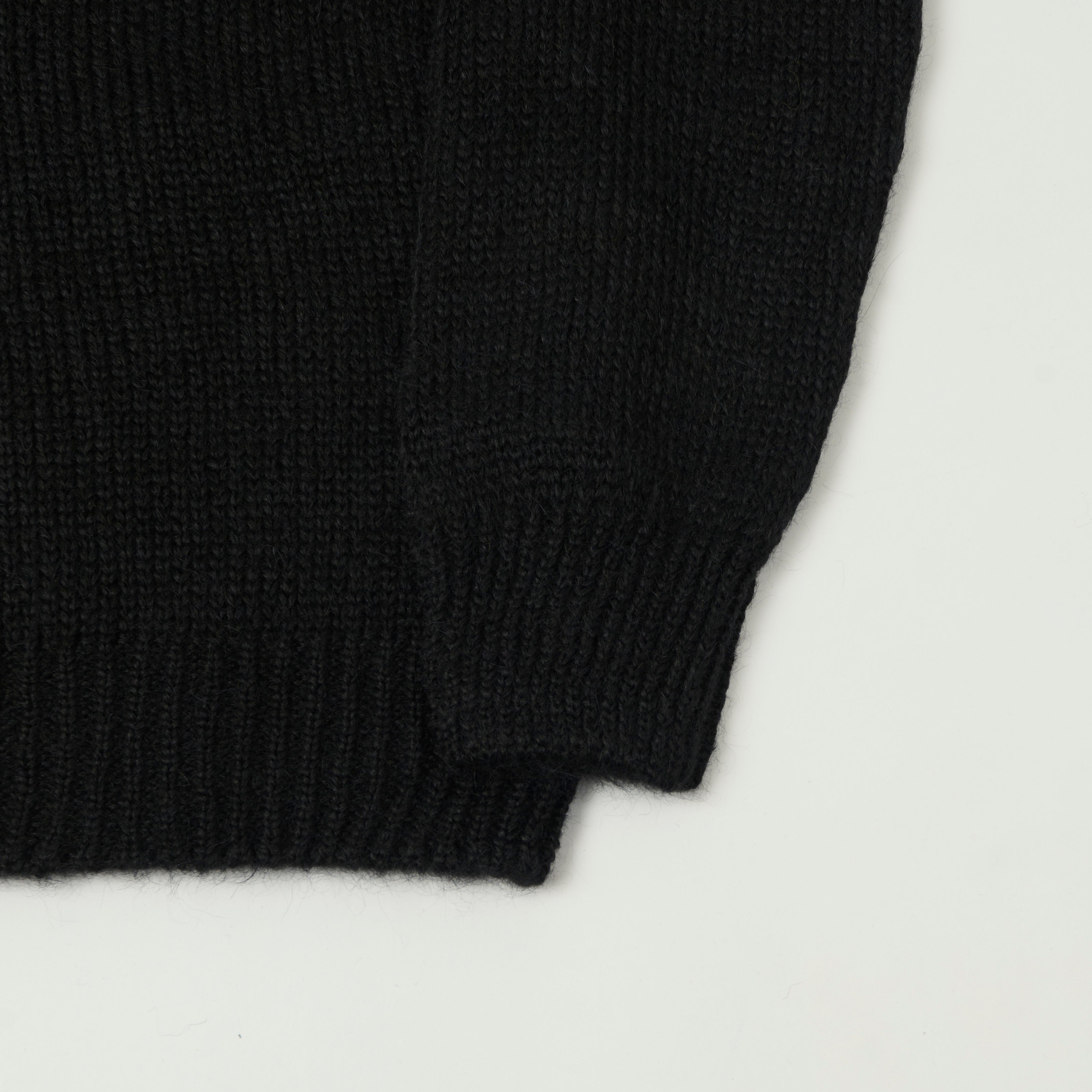 Knickerbocker 'Bud' Alpaca Knit Sweater - Black