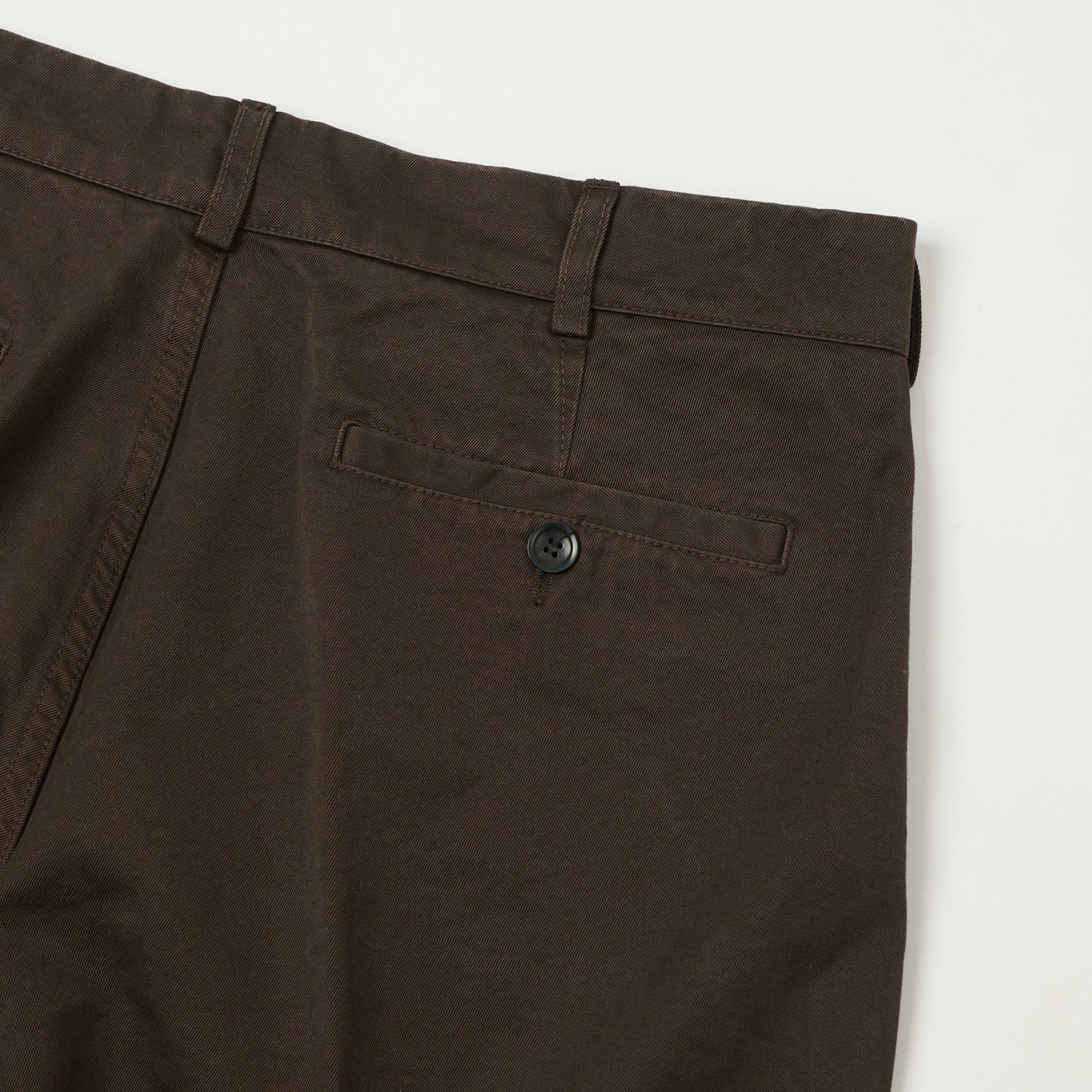 Knickerbocker 'Canal' Tapered Twill Chinos - Black Olive