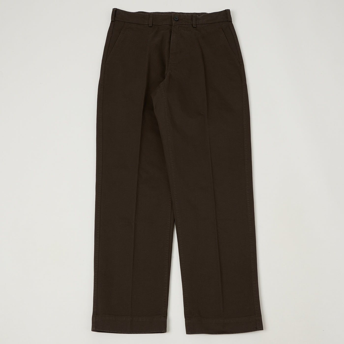 Knickerbocker 'Canal' Tapered Twill Chinos - Black Olive