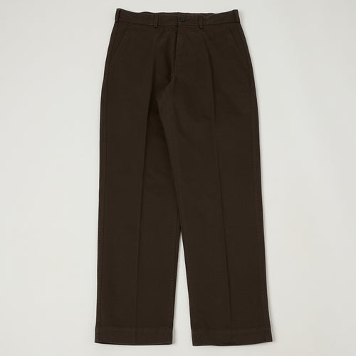 Knickerbocker 'Canal' Tapered Twill Chinos - Black Olive