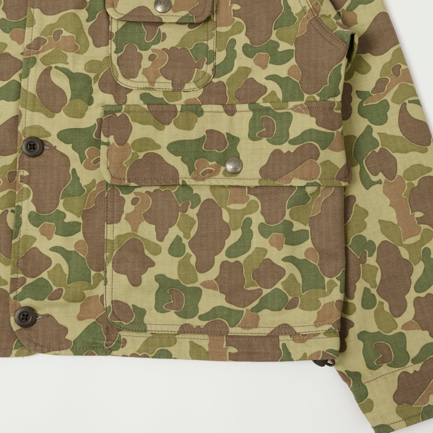 Knickerbocker Catskills HBT Coat - Duck Camo