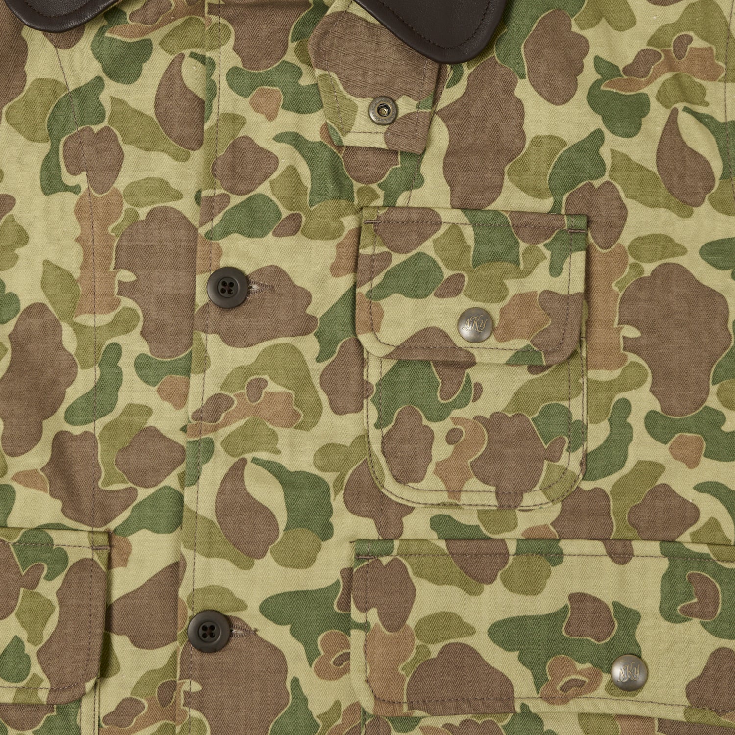 Knickerbocker Catskills HBT Coat - Duck Camo