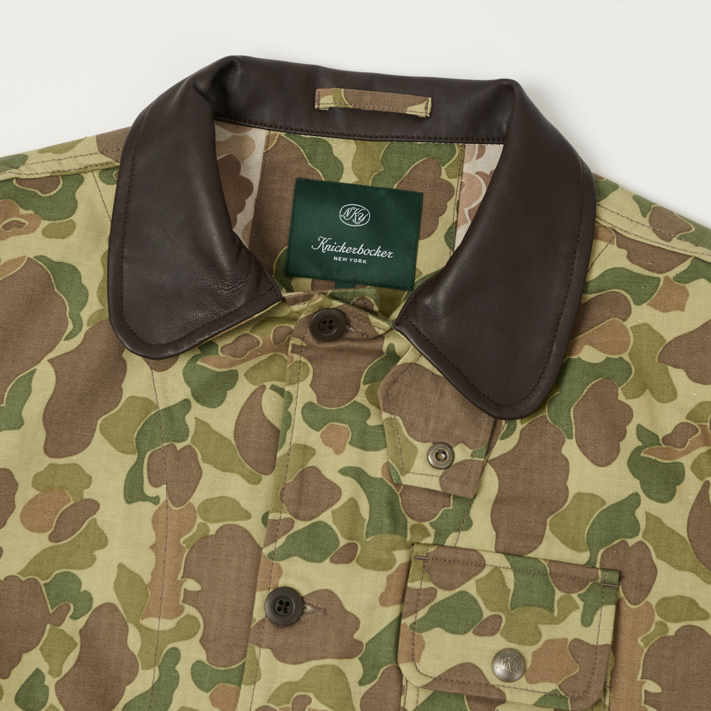 Knickerbocker Catskills HBT Coat - Duck Camo