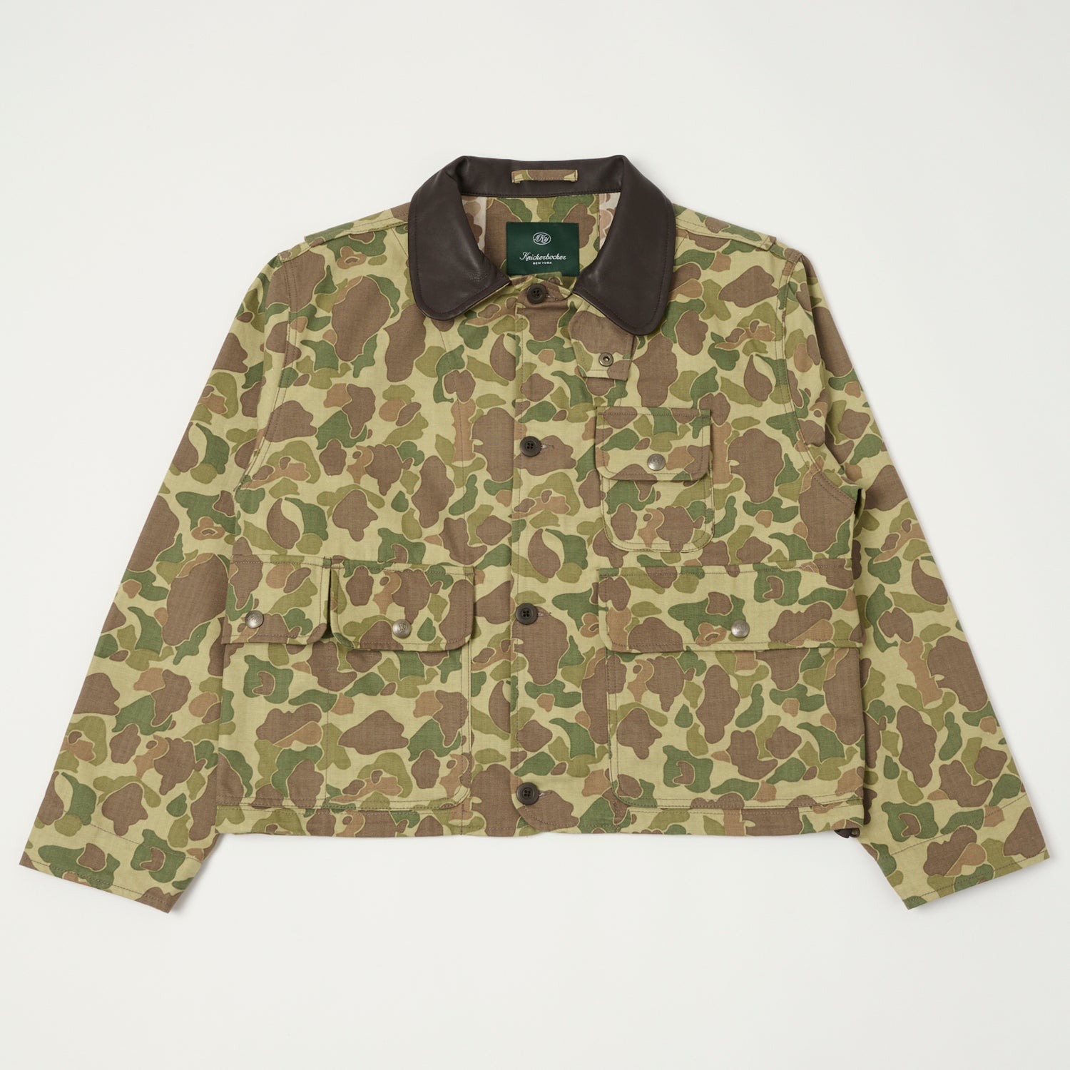 Knickerbocker Catskills HBT Coat - Duck Camo