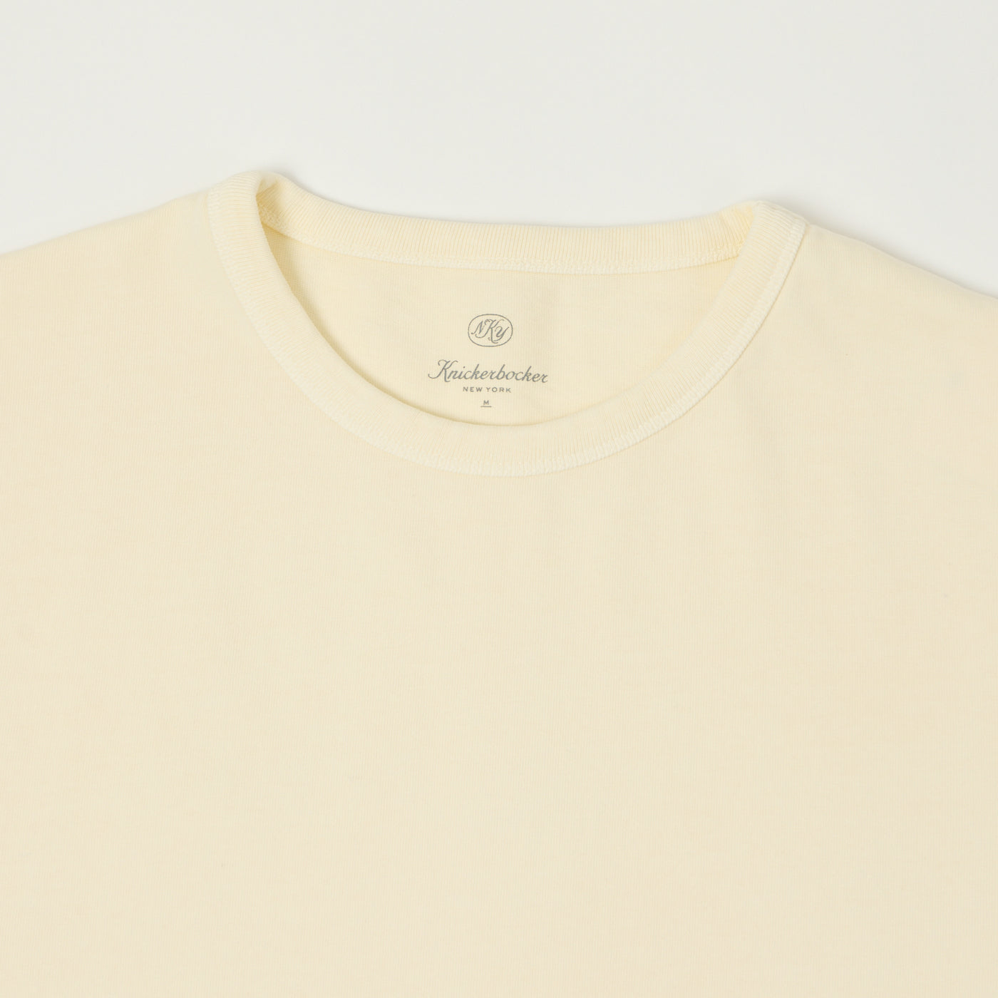 Knickerbocker Heavyweight T-Shirt - Milk