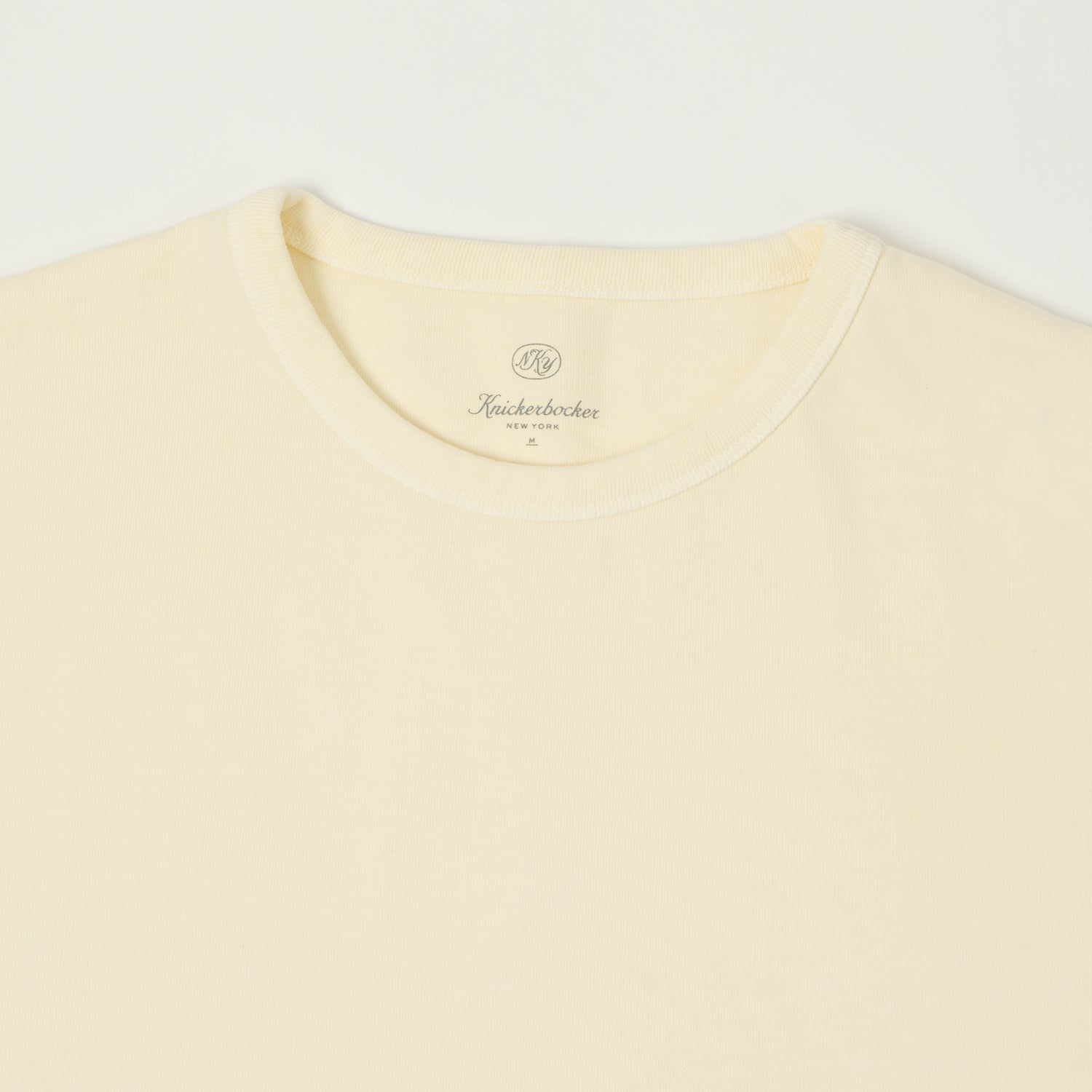 Knickerbocker Heavyweight T-Shirt - Milk