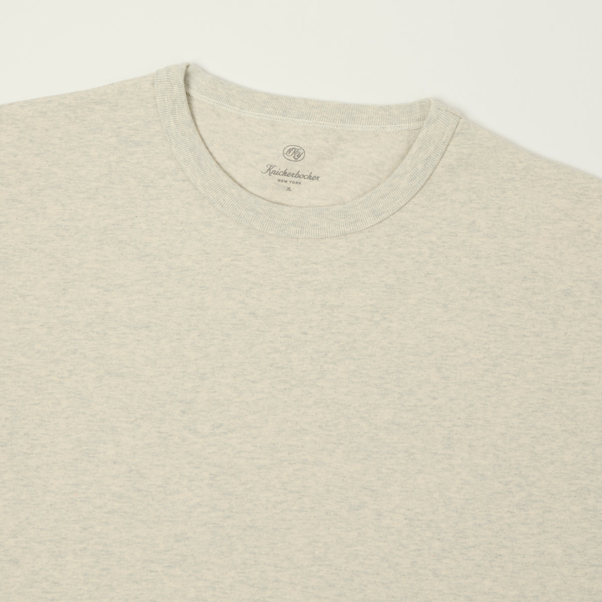 Knickerbocker Heavyweight T-Shirt - Oat Grey