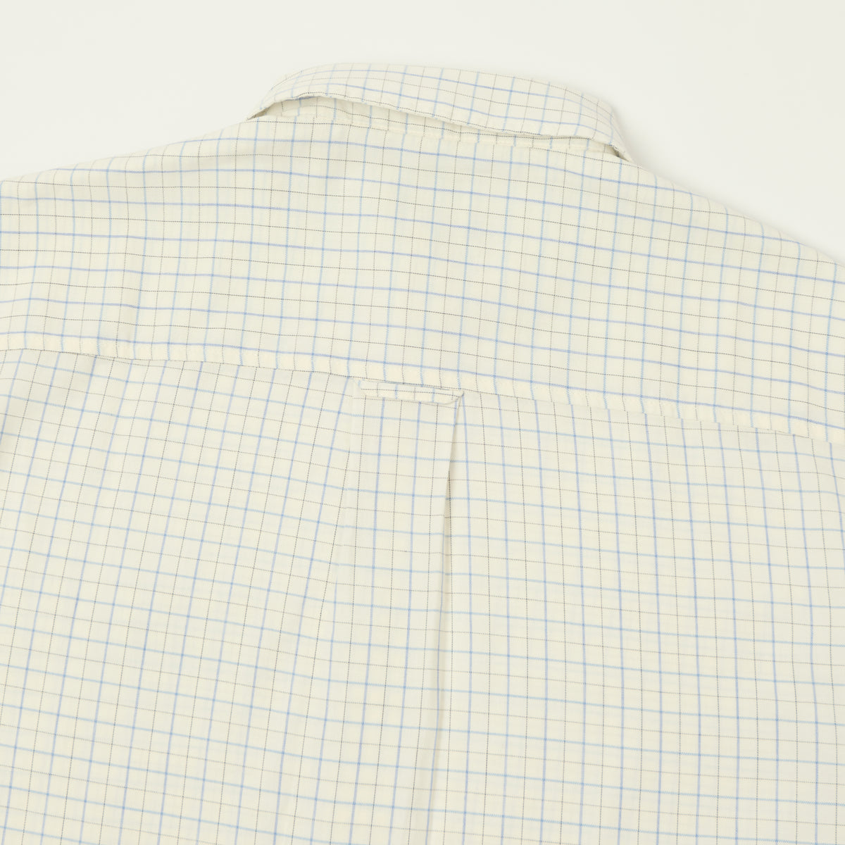 Knickerbocker 'Jones' Cotton/Merino Shirt - Bone/Sky