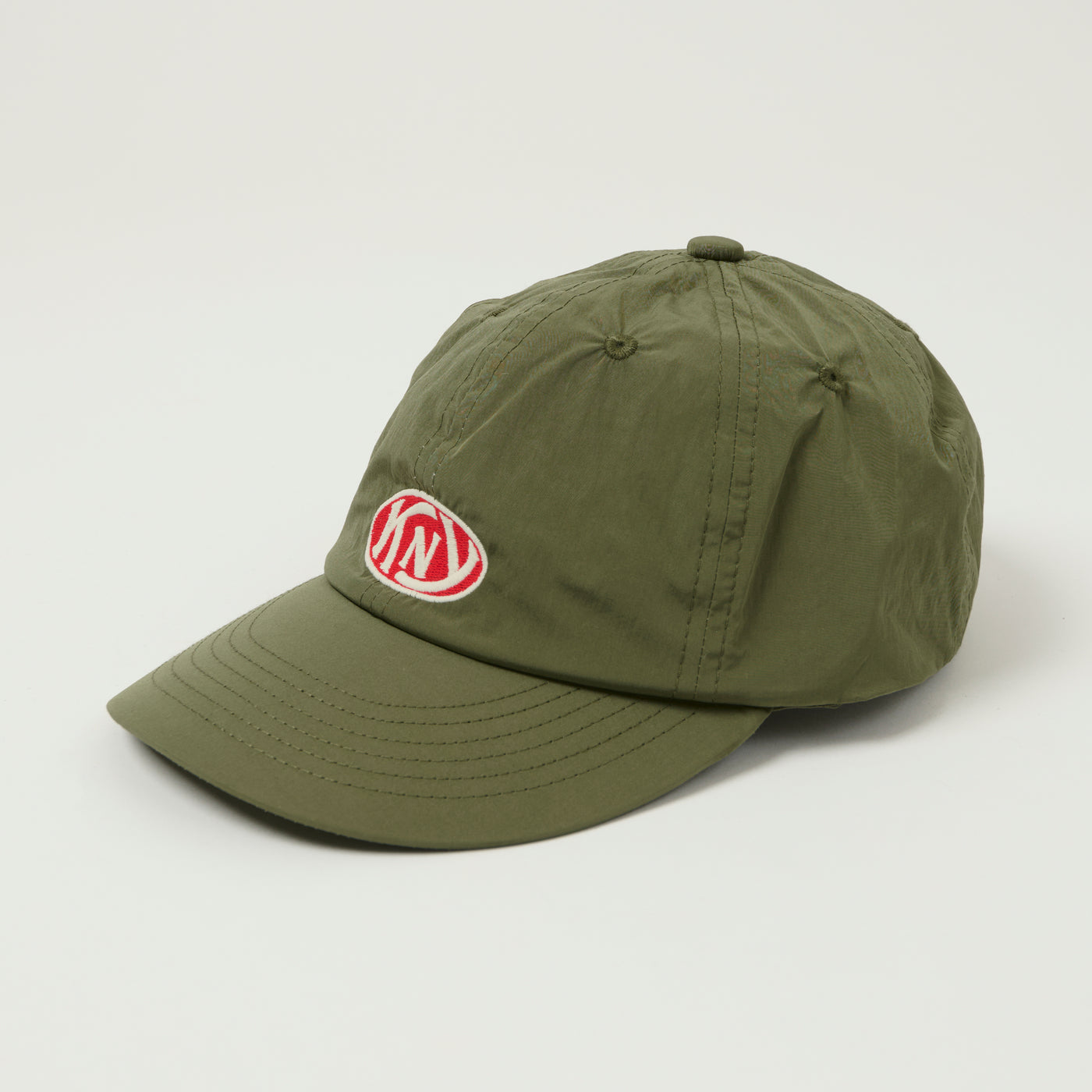 Knickerbocker 'KNY' Nylon Cap - Olive