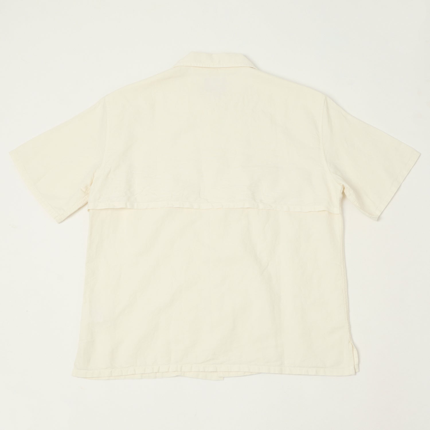 Knickerbocker Mar Cotton & Linen Shirt - Bone
