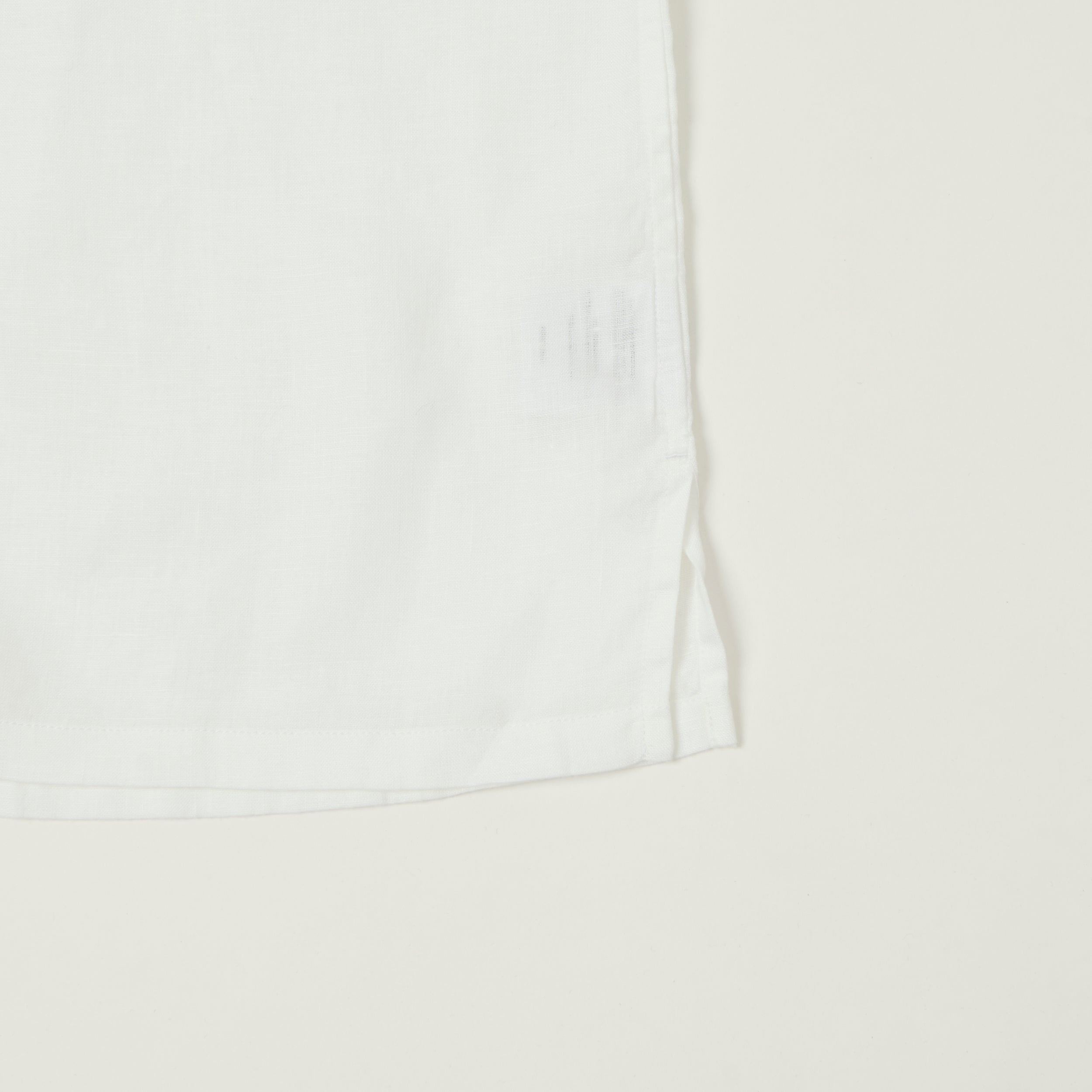 Knickerbocker 'Marina' Linen Camp Shirt - White