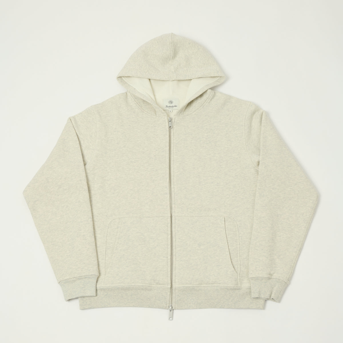 Knickerbocker 'Metro Waffle' Hoodie - Oat Grey