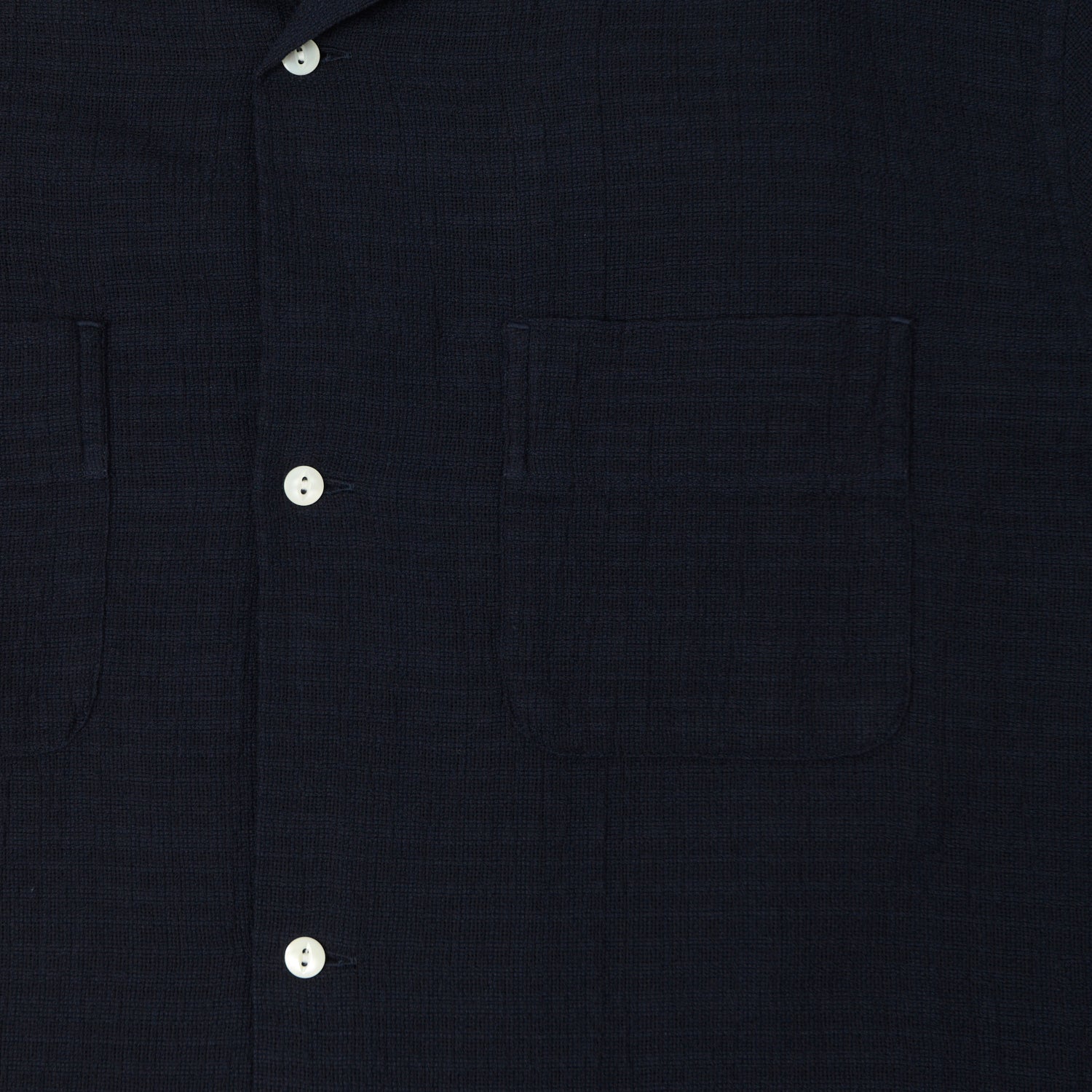Knickerbocker Oliviera Breeze Weave Shirt - Dark Navy