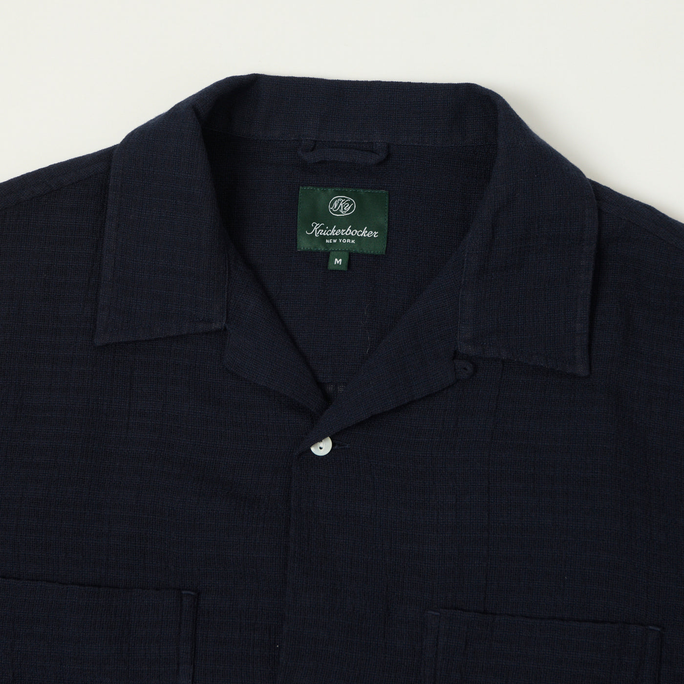 Knickerbocker Oliviera Breeze Weave Shirt - Dark Navy