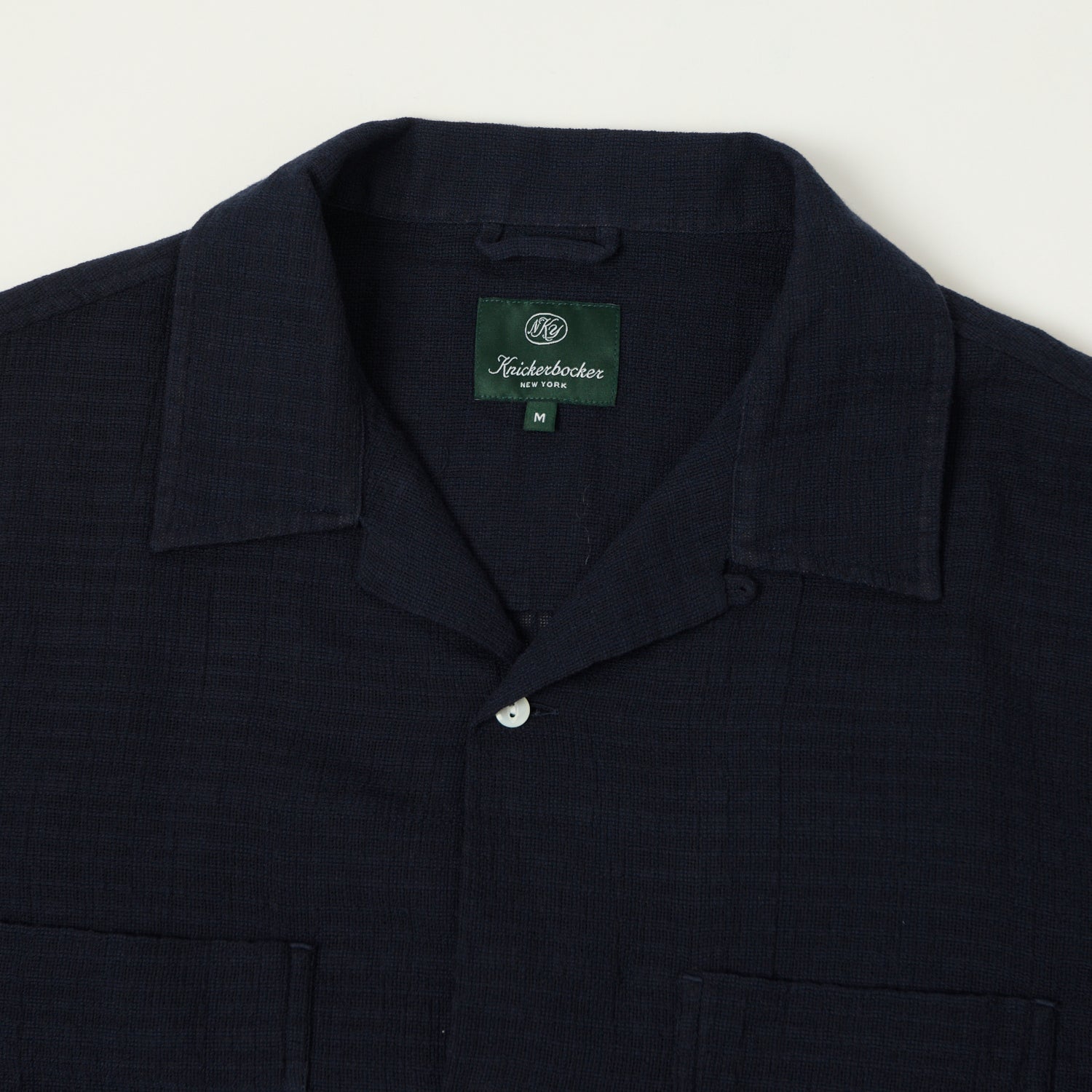 Knickerbocker Oliviera Breeze Weave Shirt - Dark Navy