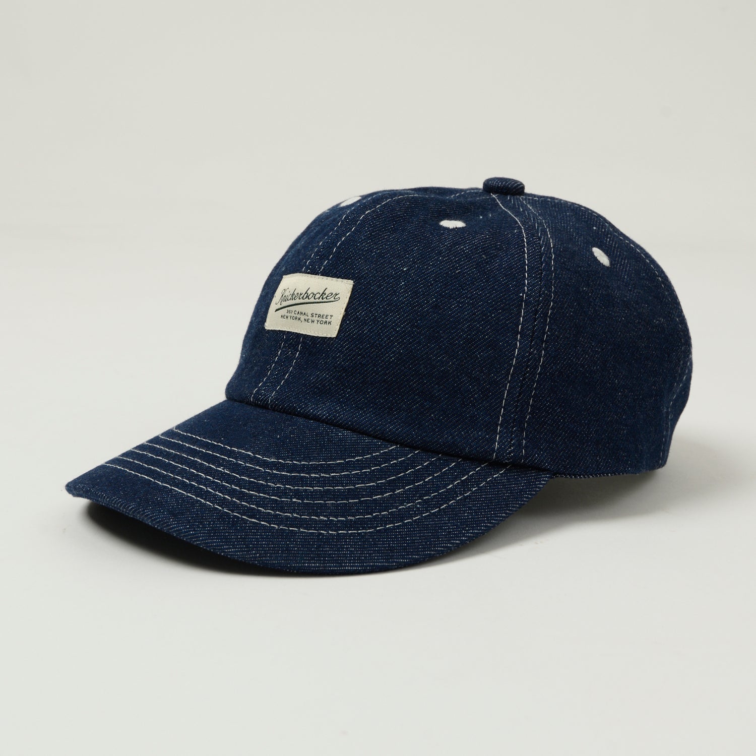 Knickerbocker Pacific Denim Cap - Dark Wash Indigo