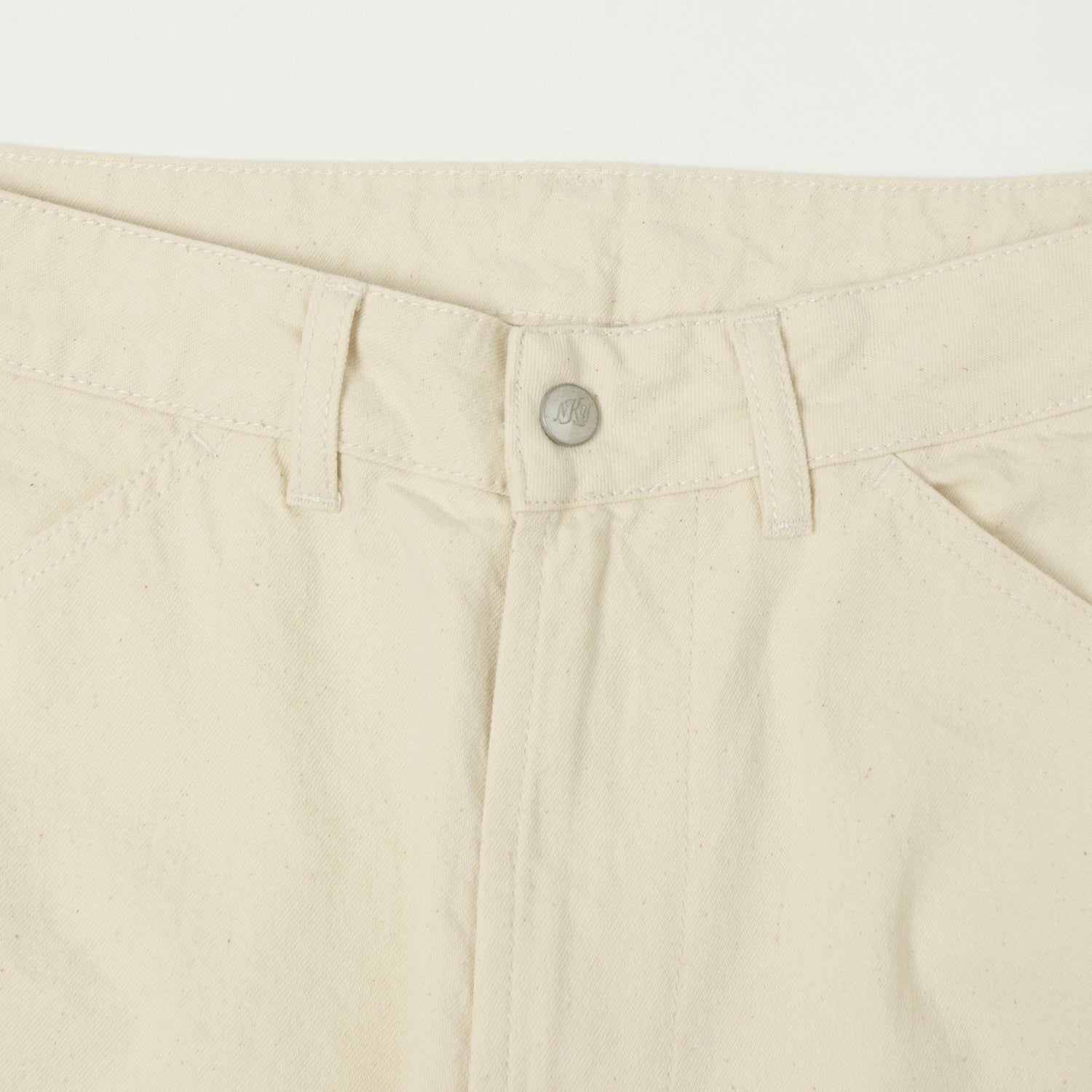 Knickerbocker Pacific Denim Pant - Ecru