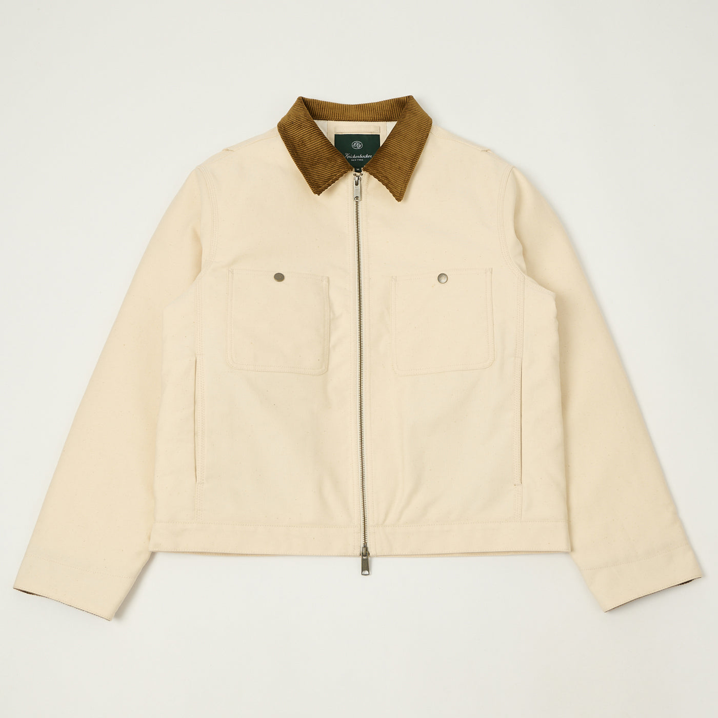 Knickerbocker 'Pacific' Jungle Cloth Jacket - Ecru