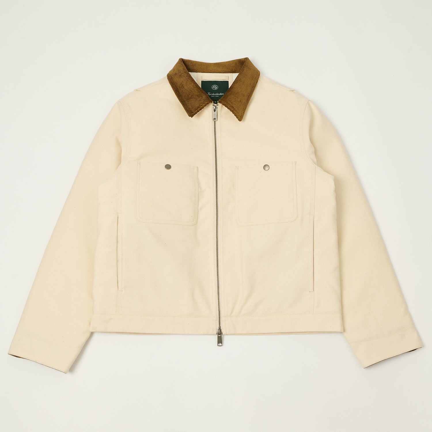 Knickerbocker 'Pacific' Jungle Cloth Jacket - Ecru