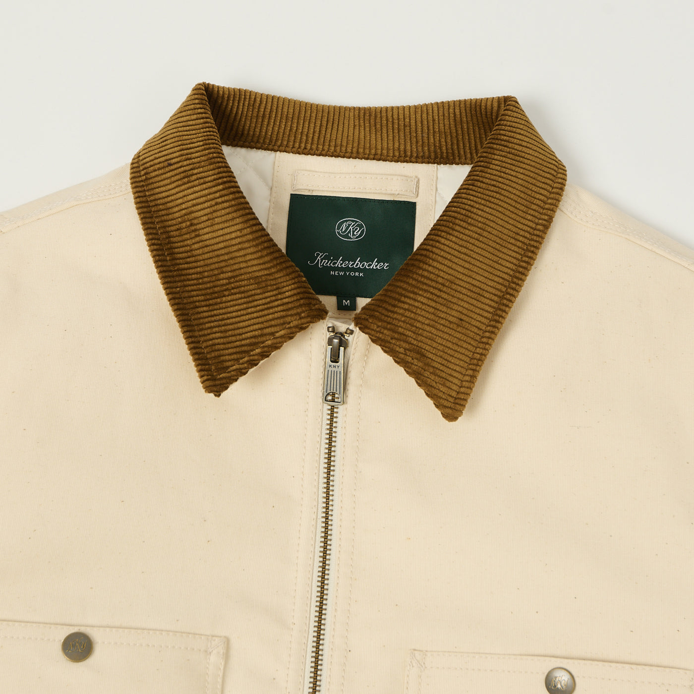 Knickerbocker 'Pacific' Jungle Cloth Jacket - Ecru