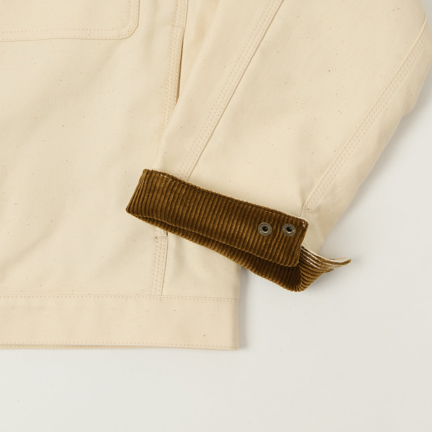 Knickerbocker 'Pacific' Jungle Cloth Jacket - Ecru